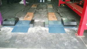 Jevol suspension tester at Tyres and More Installed by Integrated Marketing