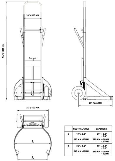 tyre cart tire caddy